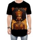 Camiseta Longline Rainha Africana Queen Afric 2