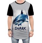 Camiseta Longline Tubarão Shark Rei dos Mares 2