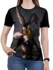 Camiseta Looney Tunes Feminina Desenho Coyote blusa