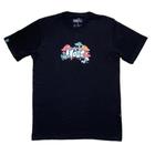 Camiseta Lost 22412846 Mushroom Smurfs - Preto