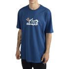 Camiseta Lost Logo Snow WT23 Masculina Dark Marinho