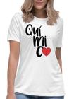 Camiseta love quimica curso faculdade univesitária camisa