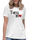 Camiseta love turismo universitaria curso faculdade