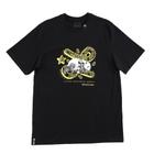 Camiseta LRG Deeper Roots Panda Tee Preto