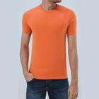 Camiseta Luminosa MC Essencial Slim Laranja Ogochi