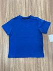 Camiseta Lupilu Azul Royal Bebê com botões ombro