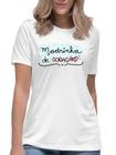 Camiseta madrinha de coração camisa dinda presente raglan