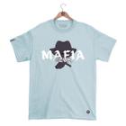 Camiseta Máfiaclub Gola Redonda Estampa MAFIOSO Streetwear fio 30.1 Penteado.