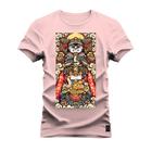 Camiseta Mandala Colors Confortável Estampada Nexstar 100% Algodão