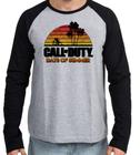 Camiseta Manga Longa blusa Call of Duty Summer