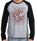 Camiseta Manga Longa blusa Peter Parker Pizza