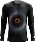 Camiseta Manga Longa Buraco Negro Gravidade Espaço 10 - Kasubeck Store