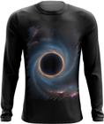 Camiseta Manga Longa Buraco Negro Gravidade Espaço 19