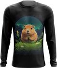 Camiseta Manga Longa Capivara do Bem Animalzinho 2