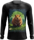 Camiseta Manga Longa Capivara do Bem Animalzinho 4