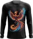 Camiseta Manga Longa Fenix Phonenix Ave Mitologica Renascimento 3 - Kasubeck Store