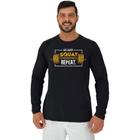 Camiseta Manga Longa Moletinho MXD Conceito Squat Repeat