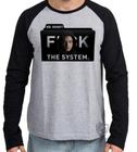 Camiseta Manga Longa Mr. Robot