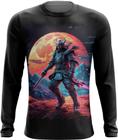 Camiseta Manga Longa Samurai Ronin Sunset Sem Mestre 3