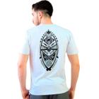 Camiseta Masculina 30.1 penteado Algodão Estampa Surf - Arraia Maori