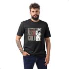 Camiseta Masculina Adulto estampad TechMalhas casual 100% algodão