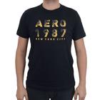 Camiseta Masculina Aeropostale MC Silkada Preta - 87901105