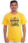 Camiseta Masculina Algodão Evangélica História Na Cruz