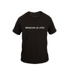 Camiseta Masculina Algodão Manga Curta Brazilian Jiu Jitsu