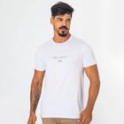 Camiseta Masculina Algodão Minimalista Gola Redonda Casual