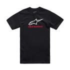 Camiseta Masculina Alpinestars Always 2.0 Preto Vermelho