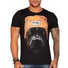 Camiseta Masculina Animal Print Pit Bul Jeans