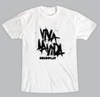 Camiseta Masculina Banda Coldplay Viva Lá Vida!