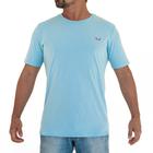 Camiseta Masculina Básica Algodão 30.1 Premium Azul BB