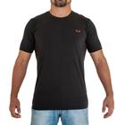 Camiseta Masculina Básica Algodão 30.1 Premium Preto