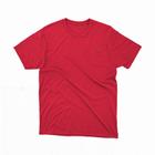 Camiseta Masculina Básica de Algodão Vermelha P ao G3 Tamanhos Grandes Plus Size - Gira e Pira