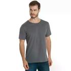 Camiseta Masculina Básica Lisa 100% Algodão Premium