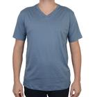 Camiseta Masculina Básico.Com MC Pima Azul Cobalto - 102101