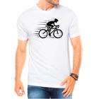 Camiseta Masculina Branca Bike Bicicleta Ciclista 12