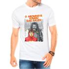 Camiseta Masculina Branca Chapolin Chaves Desenho 07