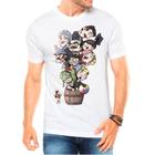 Camiseta Masculina Branca Chaves Desenho 02