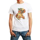 Camiseta Masculina Branca Donkey Kong 06