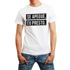 Camiseta Masculina Branca Frases e Humor 26