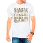 Camiseta Masculina Branca Gamer Games jogos 06