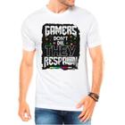 Camiseta Masculina Branca Retrô Gamer Jogos 05