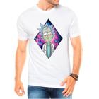 Camiseta Masculina Branca Rick and Morty 47