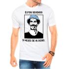 Camiseta Masculina Branca Sr Madruga Chaves Desenho 04