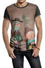 Camiseta Masculina Breaking Bad Rick And Morty Ref:607
