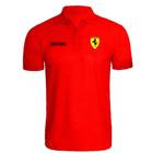 Camiseta Masculina Camisa Polo Camisa da Ferrari Blusa Masculina