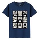 Camiseta Masculina Casual Algodão Filmes Terror Anos