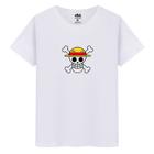 Camiseta Masculina Casual Caveira One Piece